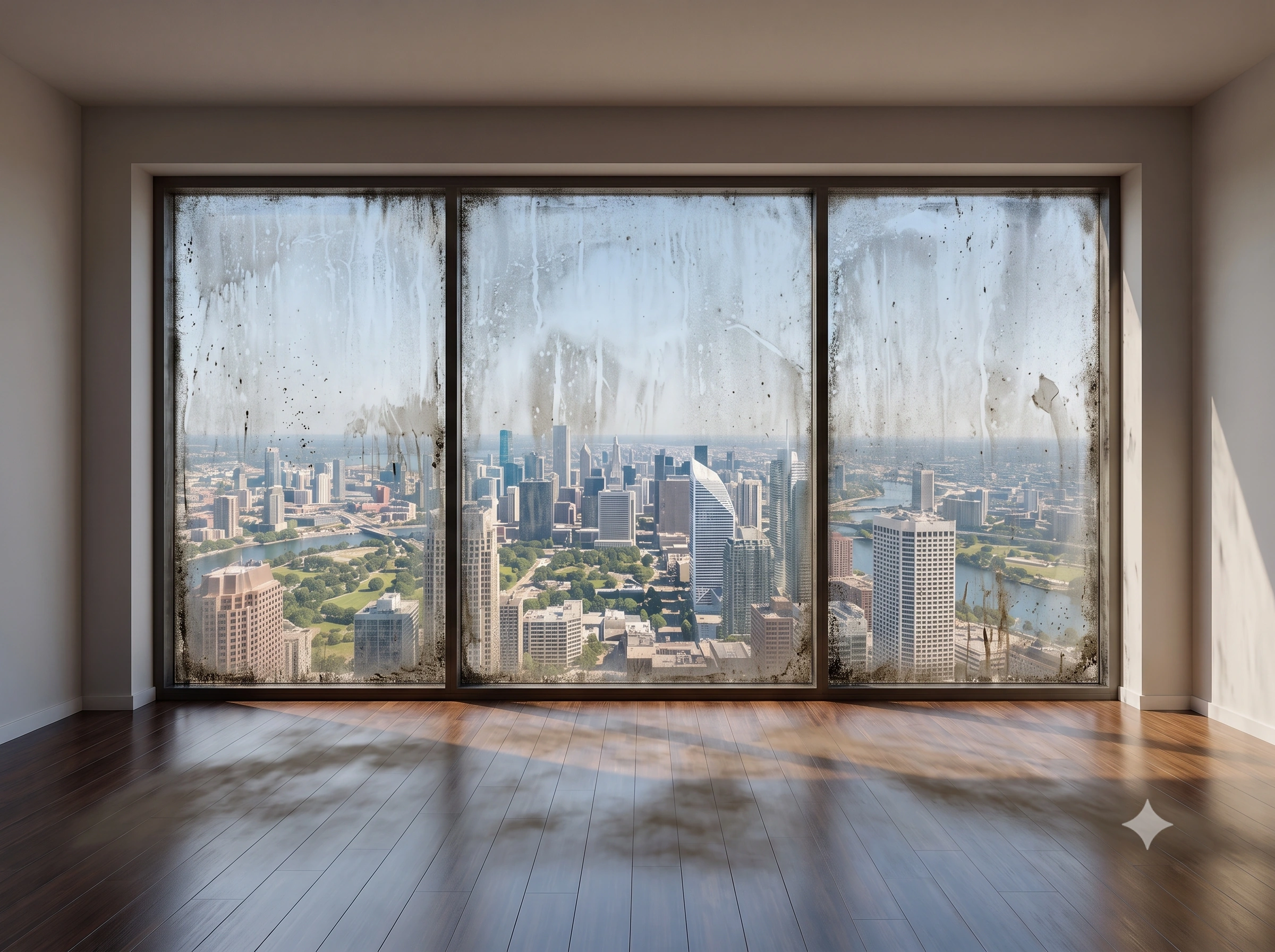 Панорамное остекление гостиной, 12 м²